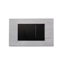 HALUX - Tapa Ciega Andrómeda Plateada