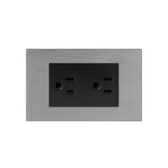 HALUX - Toma Doble P/T Andrómeda Plateada