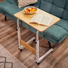 JUST HOME COLLECTION - Mesa Auxiliar Altura Ajustable