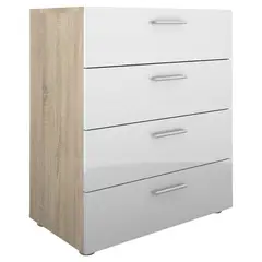 TVILUM - Comoda Pepe 4 Cajones 70x40x82cm