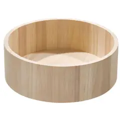IDESIGN - Bandeja Madera Redon 26.67x10cm
