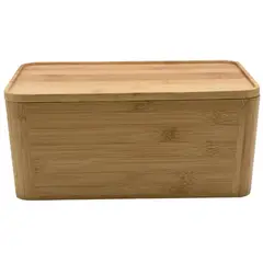 undefined - Caja Bambú con Tapa20x28.5x12.5cm