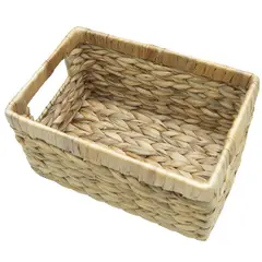 JUST HOME COLLECTION - Canasto Fibra Rectangular 34x25x20cm