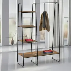 undefined - Perchero para Ropa Punta con 4 Entrepaños