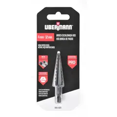 UBERMANN - Broca HSS Escalonada 4-12mm