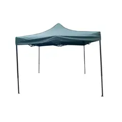 undefined - Toldo Plegable Polietileno Verde 300 x 300 cm