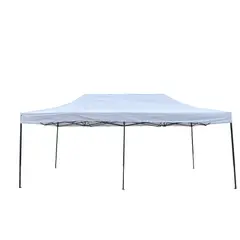 undefined - Toldo Plegable Polietileno Blanco 300 x 600 cm