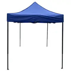 undefined - Toldo Plegable Polietileno Azul 200 x 200 cm