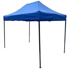undefined - Toldo Plegable Polietileno Azul 200 x 300 cm