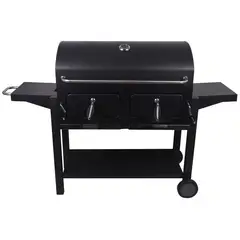 MR BEEF - Asador a carbón con bandeja con tapa 109x162cm