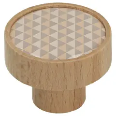 FIXSER - Pomo 36mm Haya Natural Gd08 Marron