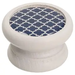 GAMET - Pomo 40mm Haya Blanco Mate Gd07 Az Cla