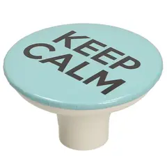 GAMET - Pomo 49mm Abs Gx01 Azul Keep Calm