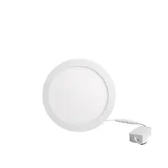 DAIRU - Set de 2 Panel Led Sobreponer Circular 18w Luz Fría Certificado