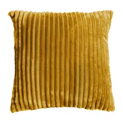 JUST HOME COLLECTION - Cojín Cotelon 45x45 Mostaza