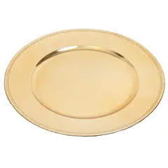 JUST HOME COLLECTION - Portaplato Dorado 33Cm