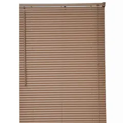 JUST HOME COLLECTION - Persiana PVC 80x165 cm Manual Taupe Urbano Industrial