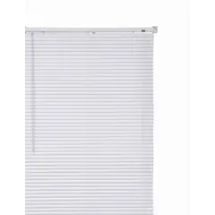 JUST HOME COLLECTION - Persiana PVC 80x165 cm Manual Blanco Nórdico