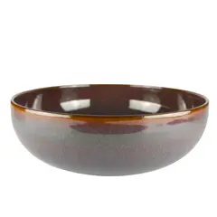 undefined - Bowl 26 cm Glaze Brown