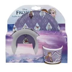 DISNEY - Vajilla 3 Piezas Desayuno Frozen