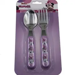 DISNEY - Cuchara Y Tenedor Minnie
