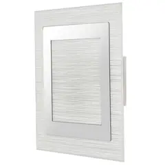 JUST HOME COLLECTION - Plafon Cuadrado Classy 2 Luces E27 Cromado