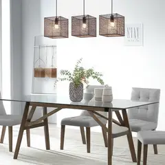 undefined - Lámpara Colgante Cubos Rat 3 Luces E27