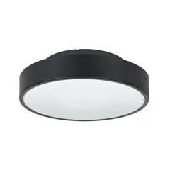 JUST HOME COLLECTION - Plafón Exterior Lumus 1 Luz E27 Ip44 Negro