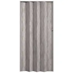 HOGGAN - Puerta Plegable Milano Cemento 90x200cm