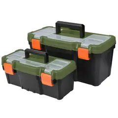 BAUKER - Set Caja Herramientas 16pg+ Caja 13pg
