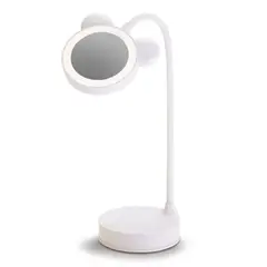 undefined - Lampara Escritorio Led Orejas Usb Blanca