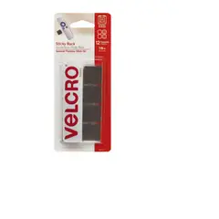 VELCRO - Juego De 12 Sujetadores Negro