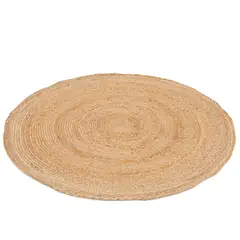 JUST HOME COLLECTION - Tapete 120 cm Redondo Braid Natural