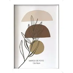 JUST HOME COLLECTION - Portarretrato Marco Para Foto Ideals 13x18 Cm Blanco