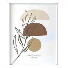 undefined - Portarretrato Marco Para Foto Ideals 20x25 Cm Blanco