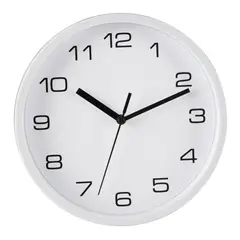 undefined - Reloj Pared Basico 20 Cm Blanco