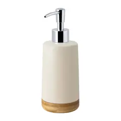 JUST HOME COLLECTION - Dispensador Doble Bambú Beige