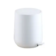 undefined - Papelera Bano Eggie 5 Litros Blanco