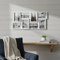 JUST HOME COLLECTION - Portarretrato Marco Para Foto 8x9x14 Blanco