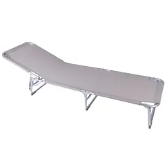 KLIMBER - ASOLEADORA PLEGABLE ALUMINIO GRIS