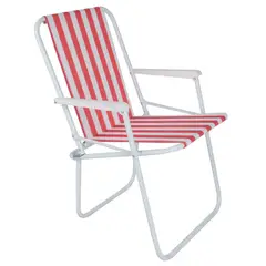 undefined - Silla Playa Plegable Aluminio Spring Rojo