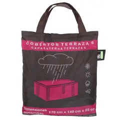 JUST HOME COLLECTION - Cobertor Juego Terraza de Poliéster S 170x140x85 cm