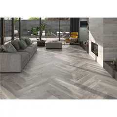 STN - Piso Porcelanico Salem Cenere 30x150cm Caja 1.34 m2