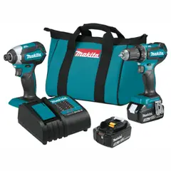 MAKITA - Taladro ½ Pulgada Rotación + Atornillador Impacto 18v