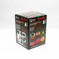 undefined - Kit Accesorios Limpieza Para Taladro 14pzas Bauker