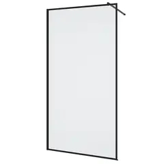 SENSI DACQUA - División baño marco negro 100x195cm