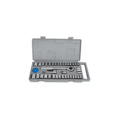 VULCAN - Llaves Tubo Mando de 1/4 Y 3/8 Sae/Sist Met X 40 Piezas