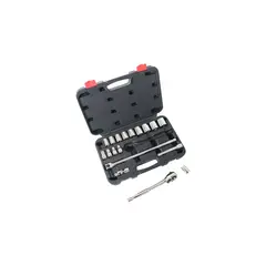 VULCAN - Juego de Llaves X 19 Piezas Mando de 1/2 Pulgada