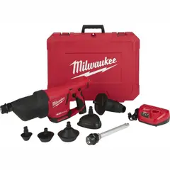 MILWAUKEE - Juego de Pistola de Aire para Limpieza de Drenaje