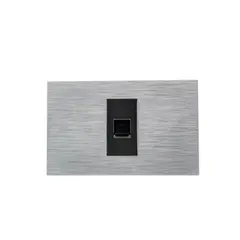 HALUX - Toma Telefónica Rj11 Andrómeda Plateada